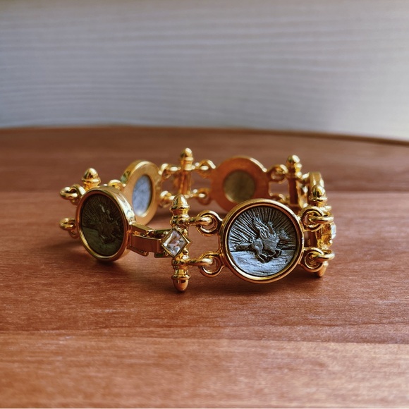 Quarter bracelet and earrings - Picture 4 of 9